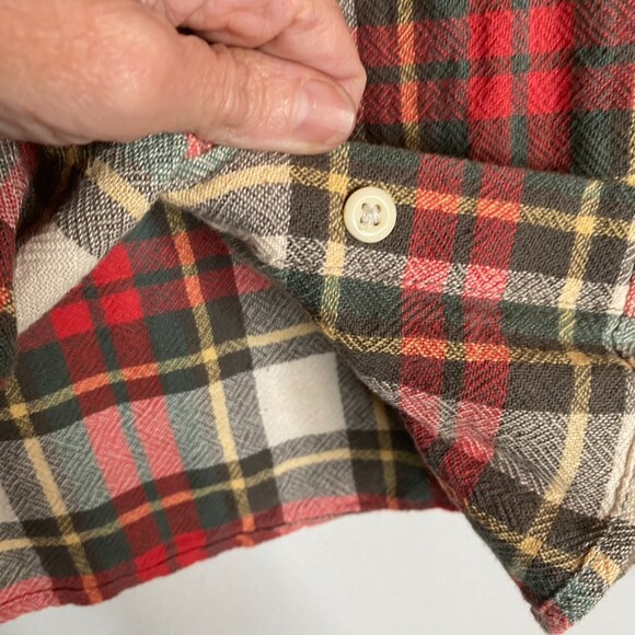 Denim & Supply Ralph Lauren RL Tomboy Plaid Button Up Size S - Picture 3 of 7